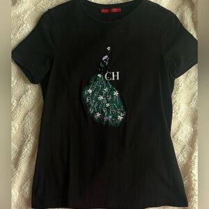 Carolina Herrera black shirt